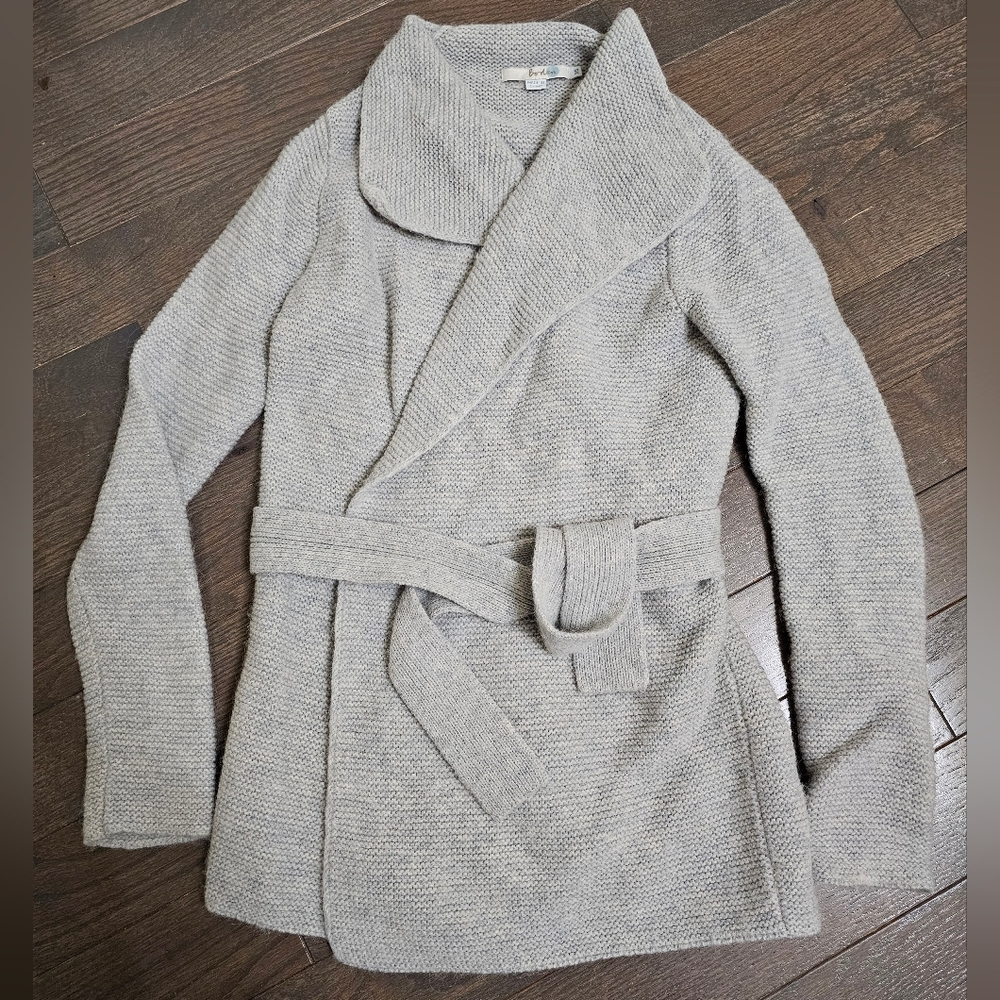Boden Tie Wool/Alpaca Cardigan Sweater